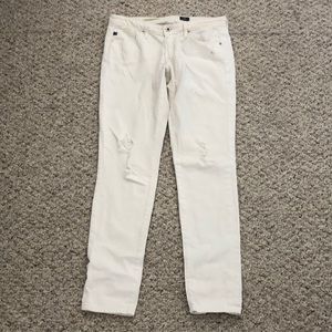 AG Legging Ankle White Jeans